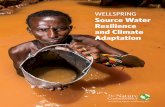 WELLSPRING Source Water Resilience and Climate Adaptation€¦ · water management systems, such as through Nature-Based Solutions (NBS). Resilient SWP adds another layer: a recognition