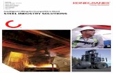 Intelligent Lifting for Competitive Steel STEEL INDUSTRY ... · build and operate by utilizing the Konecranes single-crane solutions for charge, ladle, billet, ... your company maintain