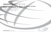 INTERNATIONAL MALLEABLE IRON PIPE FITTINGS & UNIONS · 2018-03-26 · Price Sheet #100418, Effective: April 2, 2018 117 Gulick Street, Blossburg, Pennsylvania 800.248.1027 Thailand
