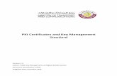 PKI technical Standard - Q-CERT · PKI Certificates and Key Management Standard Version: 1.0 Page 5 of 35 Classification: Public I. Terms and Definitions Auditor: person who assesses