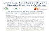 AGlobal(to(LocalModellingApproach LandUse,FoodSecurity,and … · 2013-05-30 · LandUse,!FoodSecurity,!andClimateChangeinVietnam! Page!4!of!10!! ! Policy!Brief,!September!2012! (i.e.REDD),!expansion!ofurban!and!industrial!zones!and!food!security
