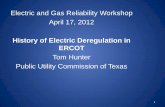 Electric and Gas Reliability Workshop April 17, 2012 · • Competitive choice customers —74% of load; 6.6 million electric service IDs (premises ) • Switches to competitive providers: