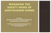 MANAGING THE SAFETY RISKS OF AGRITOURISM FARMSagritourism.rutgers.edu/pdfs/Module 4 - Farm Safety.pdf · Decide on the level of contact between guests and animals E.g., if animal
