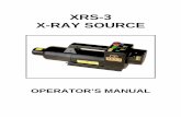 XRS-3 X-RAY SOURCE · pack. The XRS-3 is a pulsed x-ray device that produces x-ray pulses of very short duration (50 nanoseconds). It produces a relatively low dose rate comparable