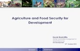 Agriculture and Food Security for Developmentagrisat.vgt.vito.be/Documents/Presentations_pdf/Session1... · 2019-04-12 · European Commission Food Security: the challenge ¾Hunger