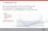 Powering the Cross-Channel Customer Experience …...results that will increase conversions by providing the customer with the best solution based on their search criteria. Companies