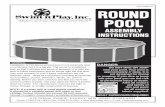 Part# 420363-18 ROUND POOLmedia.50below.com/organizations/aad7ae4d-f8bd-401d-b2c9...finished pool height of 36” above ground level. If your pool is 48” deep, you may recess the