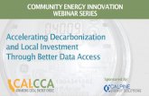 CalCCA Webinar Team · smart scheduling a customer’s flexible electrical loads o 2nd Place to Green Routes ($4k): electric vehicle app for drivers to find charging stations & optimize