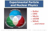 Experimental Particle and Nuclear Physicshitlin/GRAD_INFO_DAY_2014/Patterson.pdf · Experimental Particle and Nuclear Physics ... Ph 17 2 Sec. 5 8 - Research in Experimental Physics