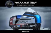 VOXAN WATTMAN - venturi.com€¦ · Since 2000, the Venturi Group has created several high-performance . electric engines for various types of vehicles. The Monegasque constructor