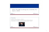 ICD-10-CM Coding for COVID- ... approved by AHIMA, nor does a CEU certificate need to be provided, in