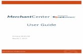 Merchant Center User Guide 00 01 00...Version00.00.05! 44!! ©2015!CardConnect.!All!rights!reserved.! IX.!Administration% 34! A.!Descriptors% 34! B.!Users% 35! 1.!New!User! 36! C.!Virtual%Terminal%