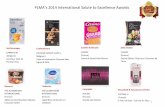 PLMA’s 2014 International Salute to Excellence Awards€¦ · Melograno gr2x125 Baby Care IGES S.R.L. (Italy) Gently Baby - Salviette Igiene Bimbo Eco-Sensitive Nutritional & Dietary