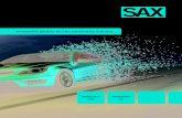 Innovative plastics for the automotive industry · SAX® Polymers Engineering plastics SAX® Polymers specializes in the production, processing and colouring of engineering plastics.