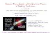 Neutrino Flavor States and the Quantum Theory of Neutrino Oscillations-0personalpages.to.infn.it/~giunti/slides/2010/giunti... · 2010-11-24 · K0 ⇆ K¯0 oscillations (Gell-Mann