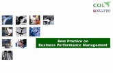 Best Practice on Business Performance Managementdownload.microsoft.com/download/4/9/a/49a43149-2ed... · • ERP, CRM, HRMS •Business Performance Management / BI Solution • IFRS/IAS