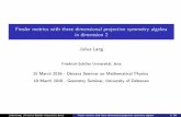 Finsler metrics with three dimensional projective …zusmanovich/seminar/2018/lang/_TalkLang...Finsler metrics with three dimensional projective symmetry algebra in dimension 2 Julius
