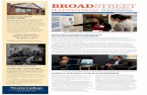 BROADSTREET · provide learning opportunities for Trinity students, engage faculty and alumni, and offer training for Infosys employees. The two organizations will team up to develop