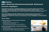 Sc Hons Environmental Science · Sc Hons Environmental Science Introduction to Environmental Science Mandatory Module. Mapping soil nutrients at the field scale. Detecting arsenic