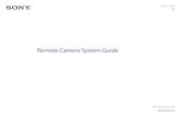 Sony Global - Remote Camera System Guide · 2019-04-04 · 0008 Chapter 1: Application: Lecture Capture Lecture Capture Usage Capture and utilize video of every aspect of university