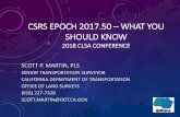 CSRS EPOCH 2017.50 â€“ WHAT YOU SHOULD KNOWsopac-csrc.ucsd.edu/.../CSRS-Epoch-2017.50- h = CSRS epoch