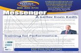 March 2017 A Letter from Keith if time was taken to ... · A Letter from Keith 800-224-3731 March 2017 From time to time, all supervisors have employees who struggle due to their