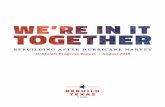 REBUILDING AFTER HURRICANE HARVEY...OneStar Foundation, raised $100 million to support rebuilding efforts in communities shattered by Hurricane Harvey in August 2017. Funding through