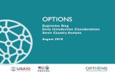 OPTIONS - PrEPWatch€¦ · •OPTIONS conducted secondary research and interviews with key stakeholders in these countries to understand questions about the ... • Highlights in-country