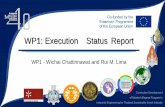 WP1: Execution Status Reportise-portal.ait.ac.th/wp-content/.../09/...WP1-on-10th-September-2018-… · WP1 - Wichai Chattinnawat and Rui M. Lima WP1: Execution Status Report. WP