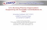U S Burning Plasma Organization:U.S. Burning …Chuck Greenfield (Deputy Director) Council: Amanda Hubbard (Chair) Mik Z t ff (Vi Ch i ) Chuck Greenfield (Deputy Director) Nermin Uckan
