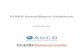 UCEDD Annual Report Guidebook...3 Starting the Annual Report In NIRS, go to Admin, and select option Reports Then, in the section Annual Reports, click on the Add button to the left