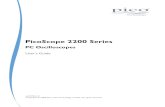 PicoScope 2200 Series User's Guide - Analytical Electronicsanalyticalelectronics.in/testequipment/picotech/pc_oscilloscope/pico... · Buffer size (shared) 8 k 16 k 24 k 32 k 40 k