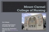 Mount Carmel College of Nursingfiles.mccn.edu/courses/nurs/nurs400r-waterman/readings...Eric Grohe, 2004 To describe the Catholic heritage of Mount Carmel College of Nursing (MCCN)