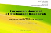 European Journal of Biological Researchjbc.bj.uj.edu.pl/Content/342463/NDIGOC016871_2015_003.pdf · Seeds of broad bean ( Vicia faba , cv. Giza 40) were germinated in plastic pots