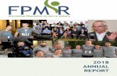 2018 Annual Report - Foundation for PM&Rfoundationforpmr.org/wp-content/uploads/2019/07/... · Ross Zafonte, MD LIFE DIRECTORS Bruce M. Gans, MD Rosa Materson John L. Melvin, MD,
