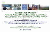RENEWABLE ENERGY: Making Billion Dollar Advanced ...mydocs.epri.com/.../Newsroom/SumSem_1-Eckhart.pdf · 1. US needs renewable energy 2. Diverse resource - many local situations 3.