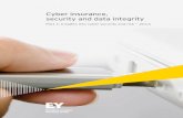 Cyber insurance, security and data integrity · accountable for private records and the security of data collected from their customers. • Insurers should make the fundamental assumption