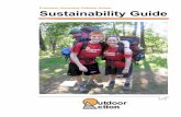Princeton University Outdoor Action Sustainability Guideoa/sustainability/OutdoorAction... · team building and positive group interaction. In addition to the valuable work that ...