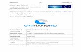 H2020 NMP PILOT 02optinanopro.eu/optinanopro01/files/2016/04/D1.4... · OptiNanoPro PU Deliverable 1.4 H2020 – NMP PILOT 02 Integration of novel nano materials into existing production