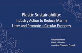 Industry Action to Reduce Marine Litter and Promote a ......Research to understand scope, origin, impacts Promote enforcement of existing laws to prevent marine litter Spread knowledge
