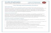 City Hiring and Promotion Practices - Talgov.com...Based on our examination of the City’s hiring and promotion practices, we identified opportunities for improvement and made recommendations