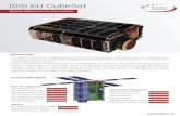 ISIS 6U CubeSat - ISIS - Innovative Solutions in Space BV · The ISIS 6U CubeSat bus is a flight proven, cost-effective modular platform that can be utilized for fast turn-around