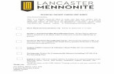 PHYSICAL PACKET CHECK-OFF SHEET...ready and able to participate in the upcoming sports season at Lancaster Mennonite School. If you have any questions or concerns, please email Ann