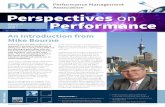 Performance Management Association Perspectives on …2 Perspectives on Performance - Volume 11, Issue 2 Performance Management Association Performance Management in 2013 Report INTRODUCTION
