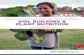 YOUTH GARDENING IN TENNESSEE: SOIL BUILDING & PLANT …for plant growth. In addition to supplying plant nutrient needs, organic fertilizers feed soil microbes because they are made