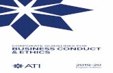 CORPORATE GUIDELINES FOR BUSINESS CONDUCT & ETHICS/media/Files/A/ATIMetals... · Corporate Guidelines for Business Conduct and Ethics INTRODUCTION ATI is committed to more than just