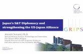 S&T Diplomacy and strengthening the US Alliance · 1. Strategy for S&T Diplomacy (1) The purpose of S&T diplomacy (2) Strategic Approaches of S&T Diplomacy 2. S&T Diplomacy and concrete