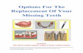 WARNING This eBook contains graphic images of dental ... · In those early days, he used to perform tooth replacement with surgically-placed dental implants, the technique which is