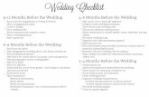 Wedding Checklist - DoubleTree...Select bridesmaid dresses Hire florist for center pieces, bouquets, and arrangements Hire photographer and/or videographer Hire DJ or band Select an