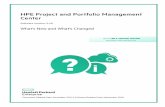 HPE Project and Portfolio Management Center · HPE Project and Portfolio Management Center 1 Chapter 1: What's New in PPM 9.40 5 New Features 5 Enhancements 7 ... PPM-AGM integration
